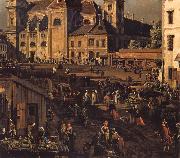 Bernardo Bellotto The Freyung in Vienna from the south-east painting